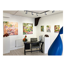 Julie Moss, Viriditas Gallery Installation