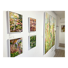 Julie Moss, Viriditas Gallery Installation